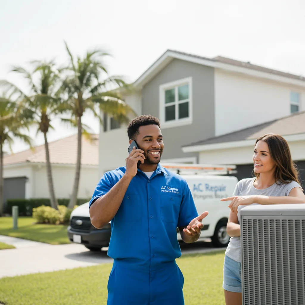AC Repair Pompano Beach customer support in Hoffman Estates